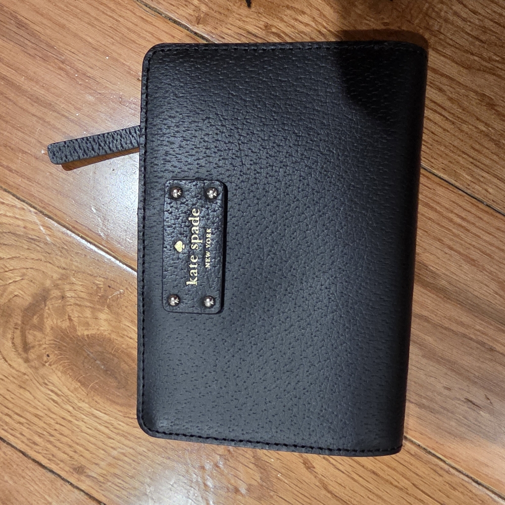 Kate Spade Black Leather Wallet